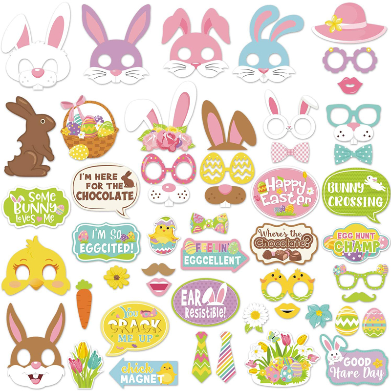 MioParty™: Easter Party Favors Spring Party Photo Booth Easter Party ...